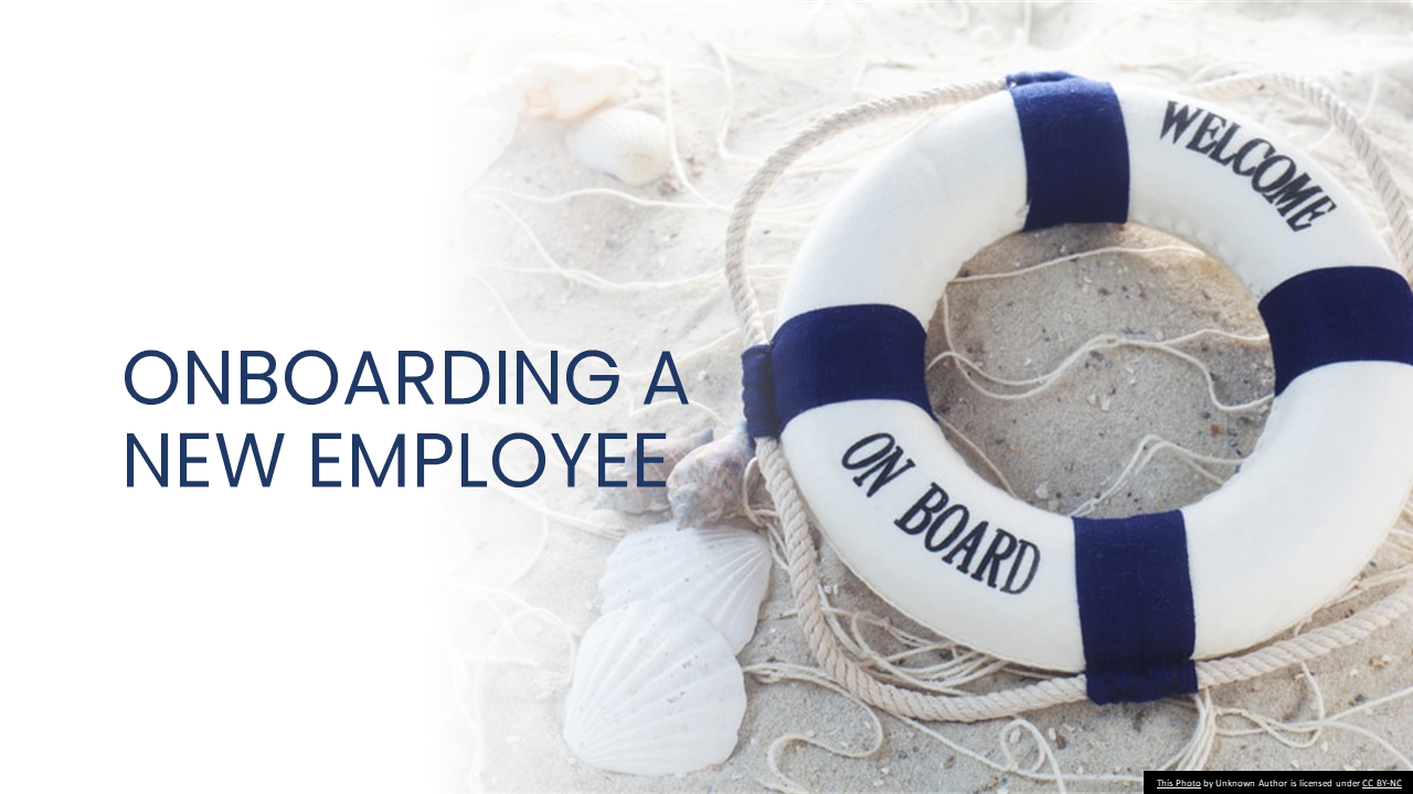 00 - Onboarding A New Employee