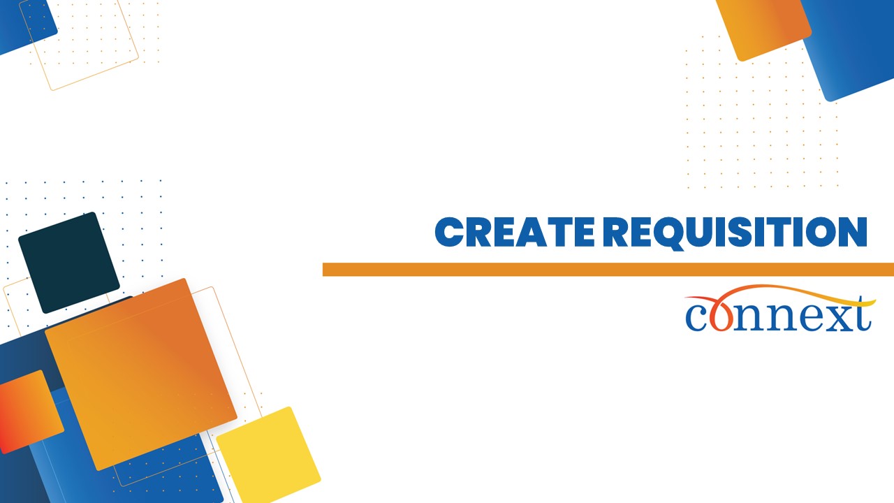 01 - Creating a Requisition