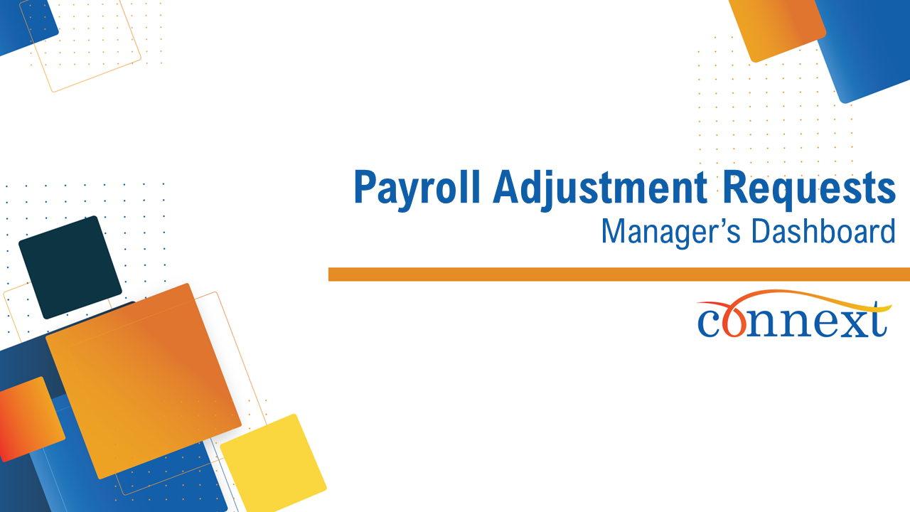 15 - Payroll Adjustment Requests