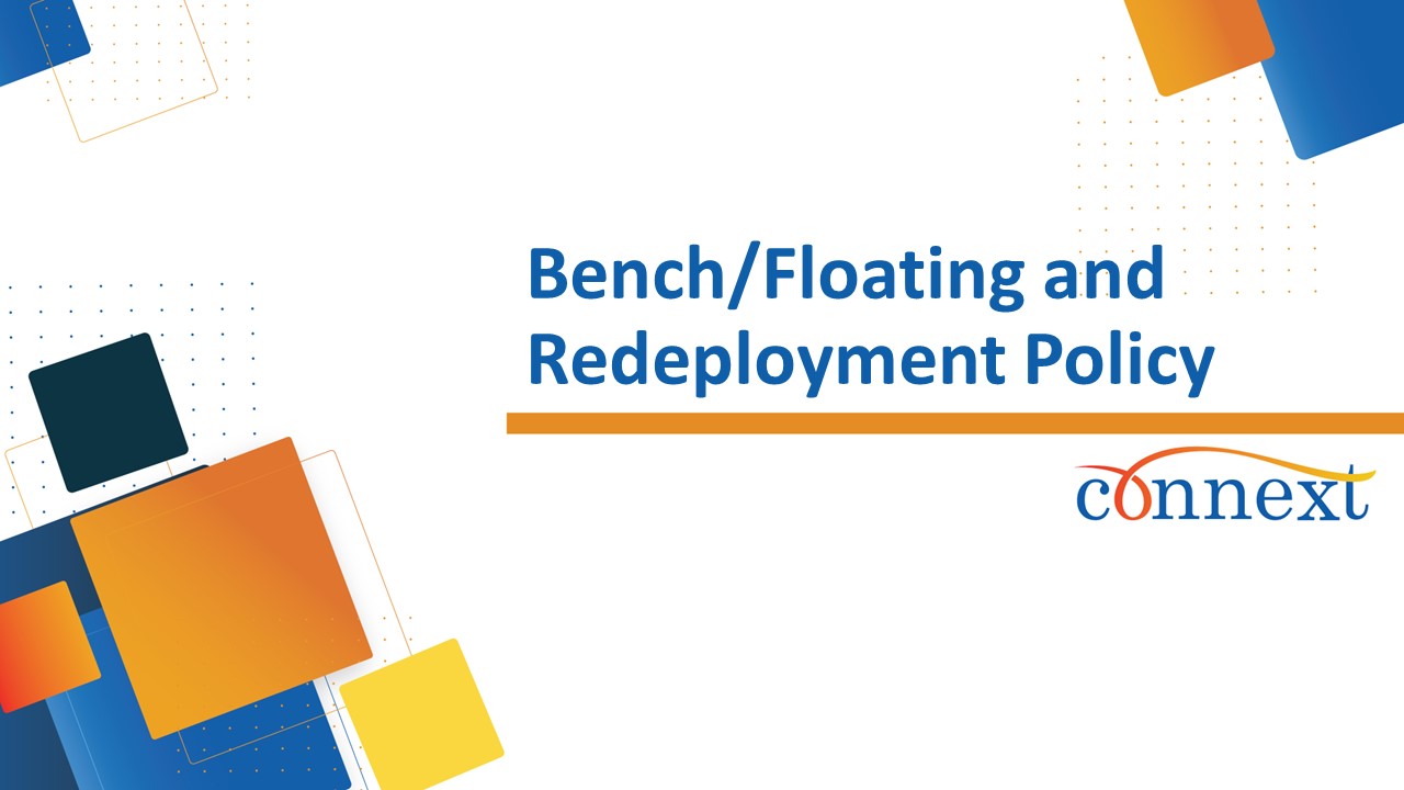 Bench/Floating and Redeployment Policy- Colombia