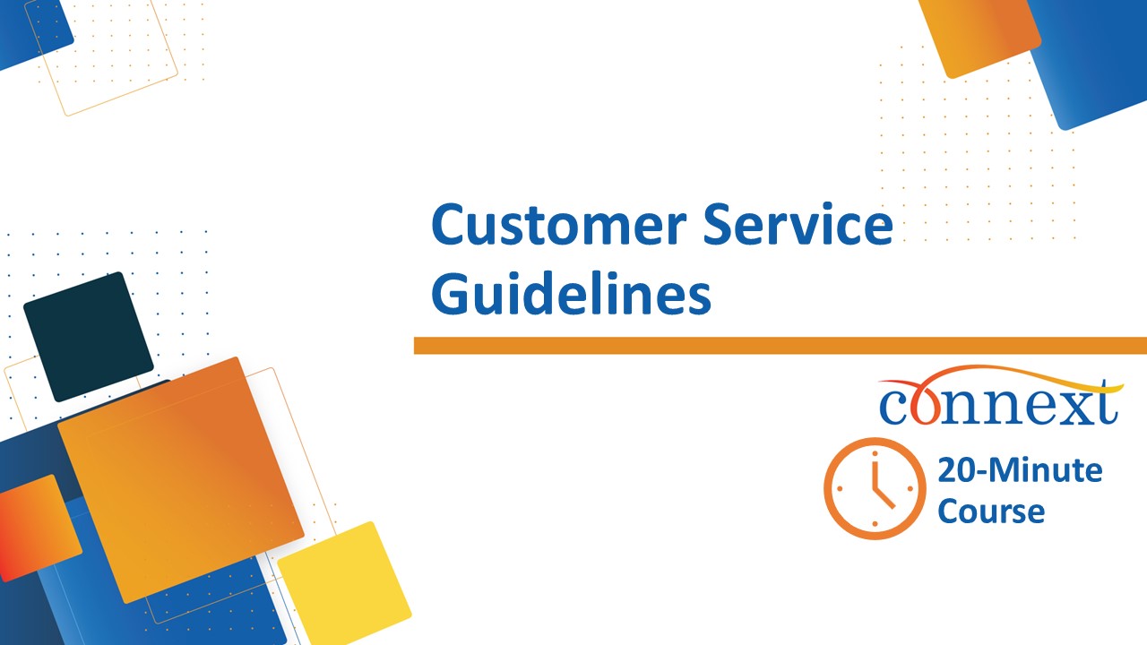 Customer Service Guidelines