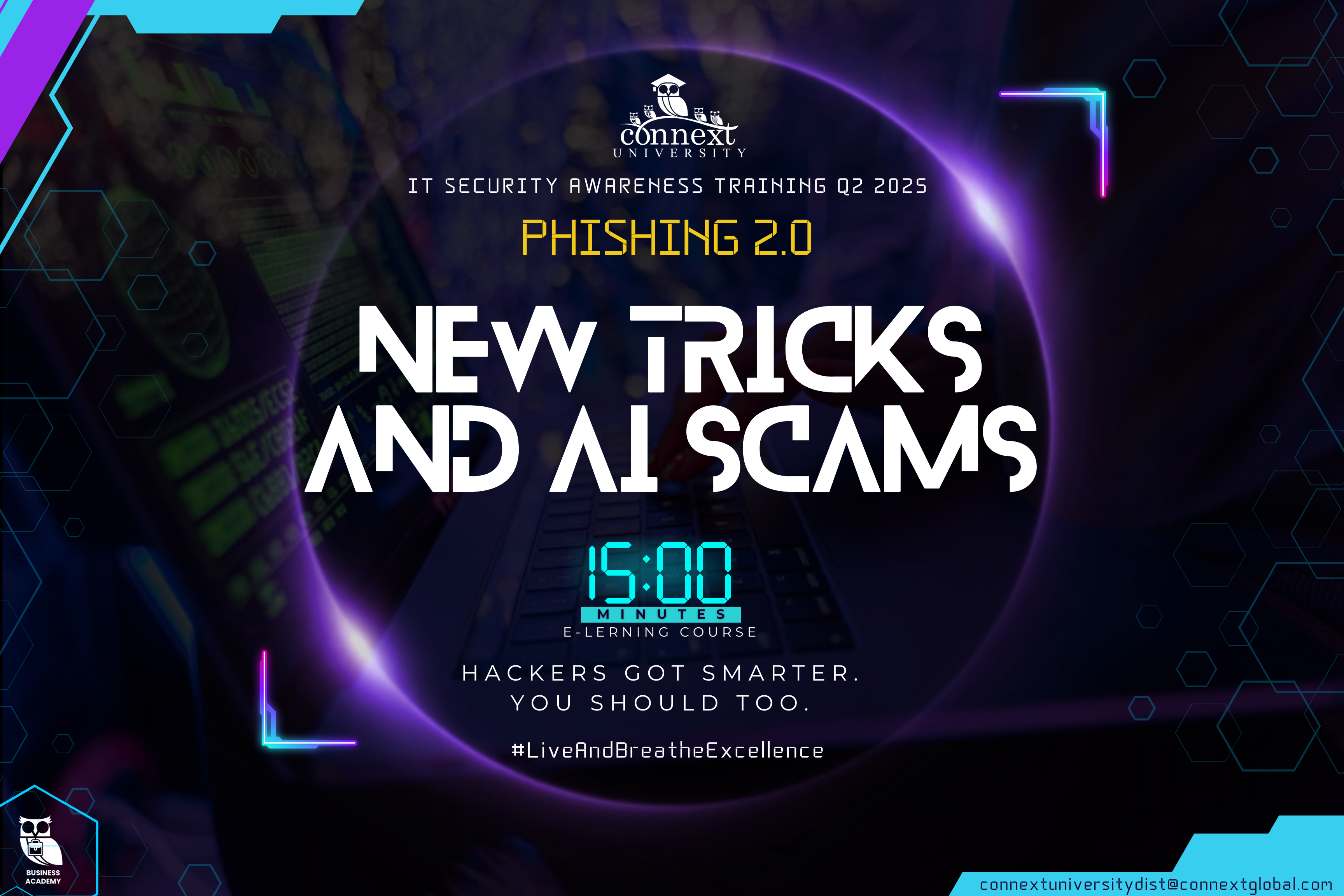 IT Security Awareness Training Q2 2025: Phishing 2.0 - New Tricks and AI Scams