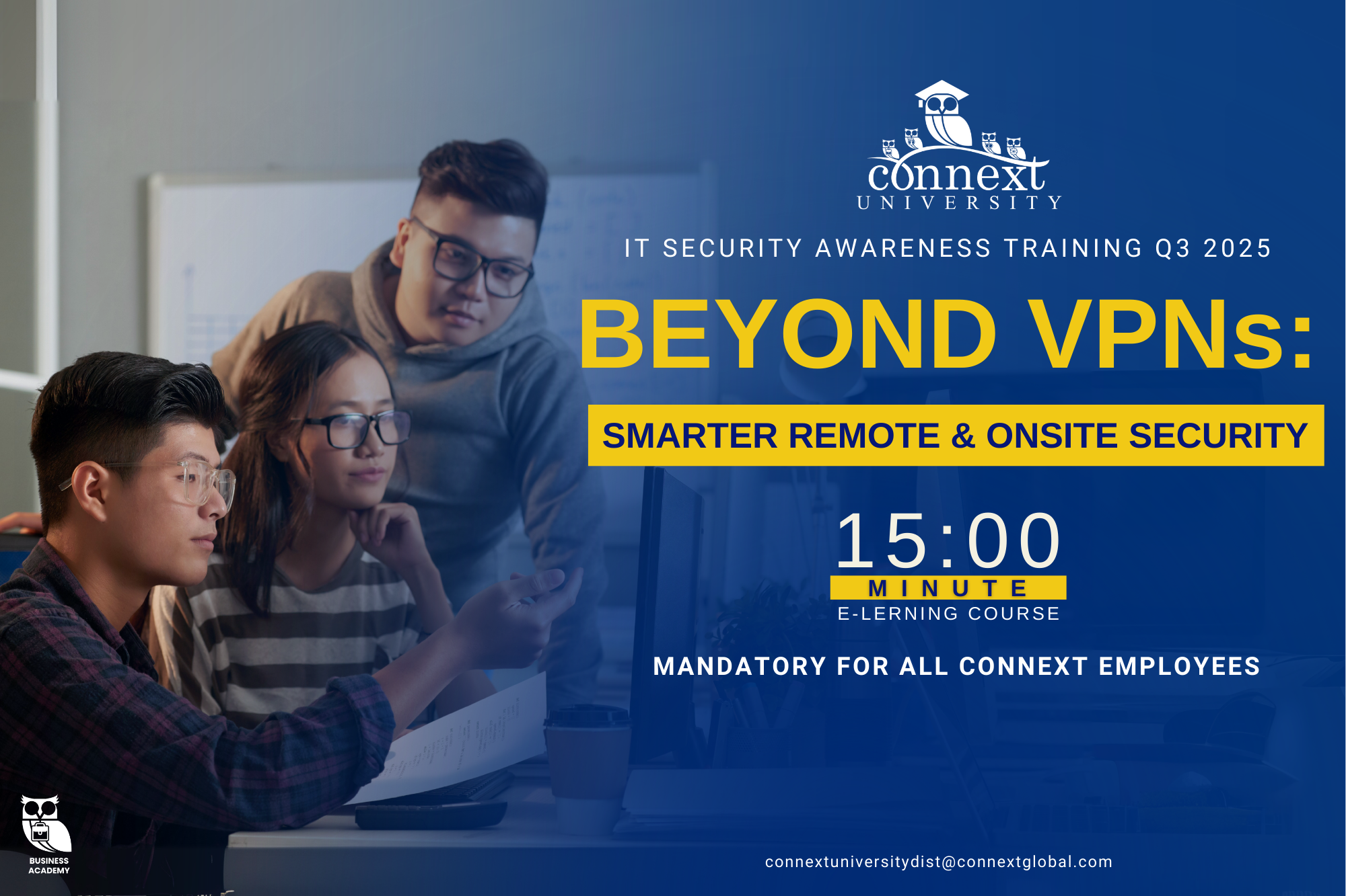 IT Security Awareness Training Q3 2025: Beyond VPNs - Smarter Remote & Onsite Security