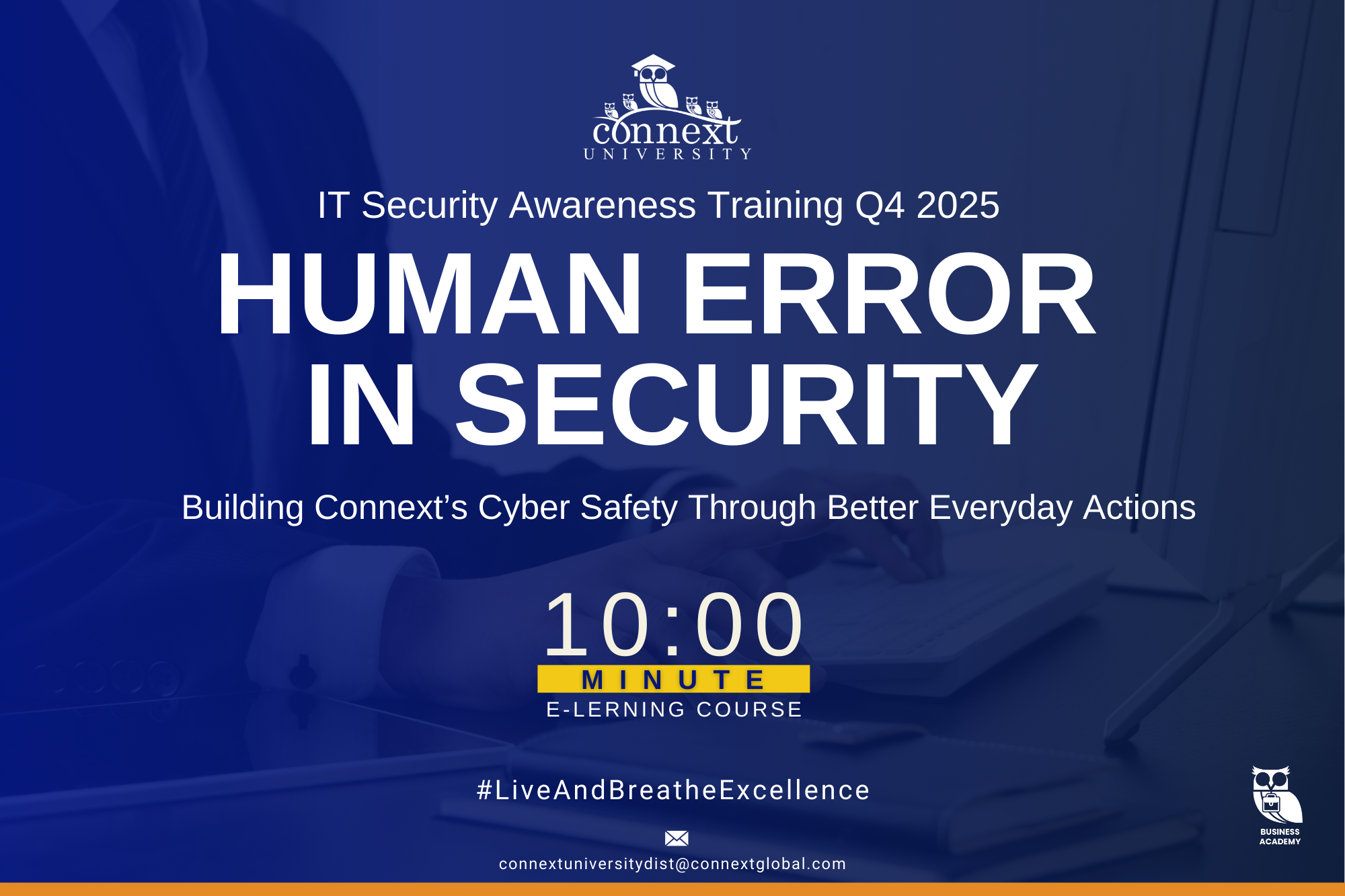 IT Security Awareness Training Q4 2025: Human Error in Security