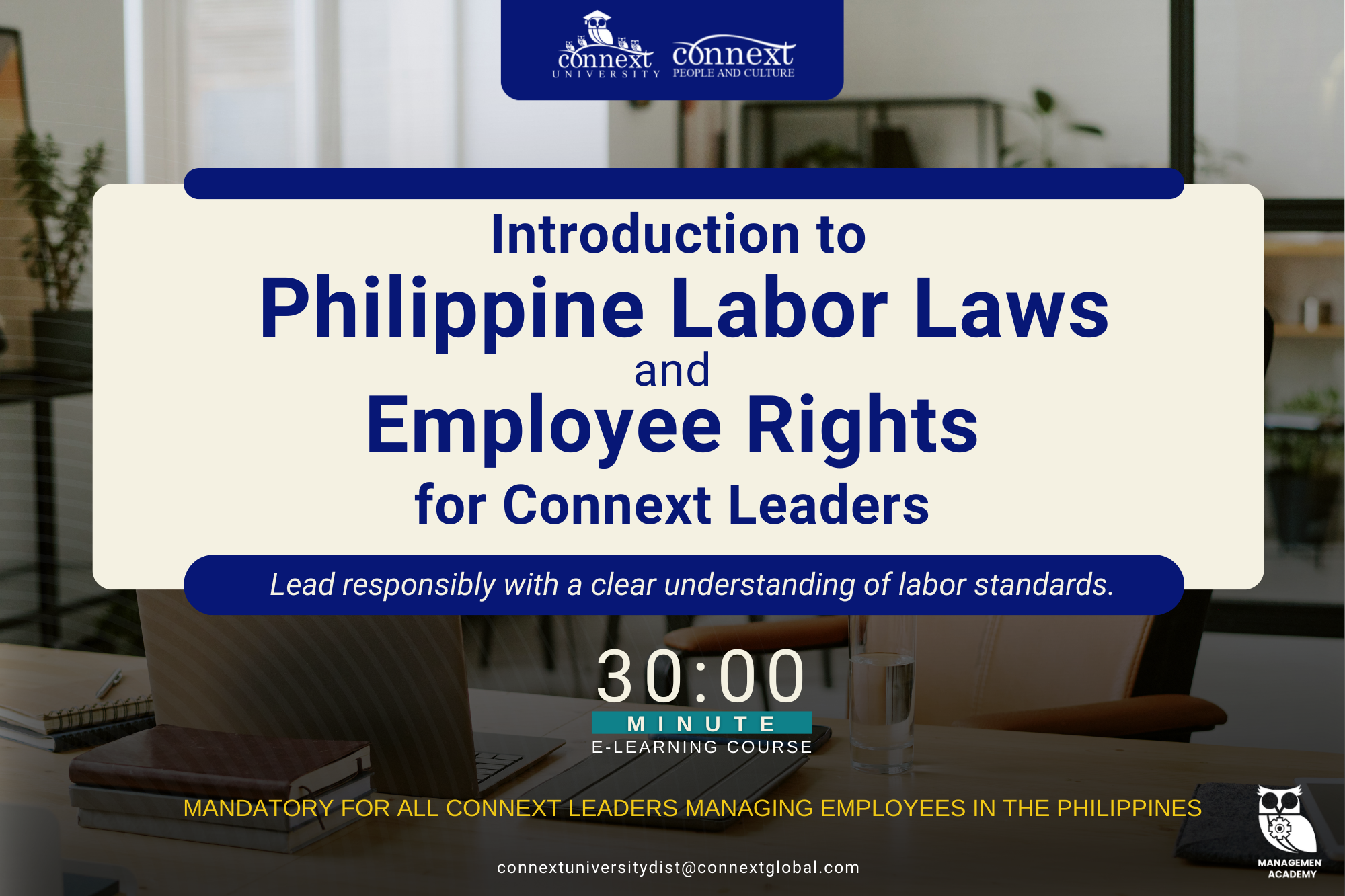 Introduction to Philippine Labor Law and Employee Rights for Connext Leaders